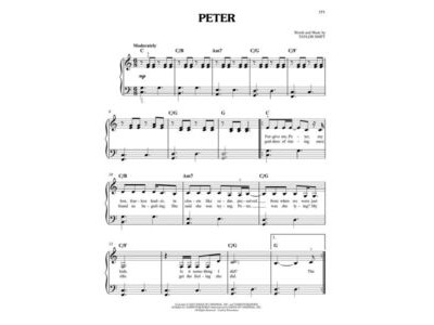 Hal Leonard Taylor Swift - The Tortured Poets Department (Easy Piano) click to zoom image