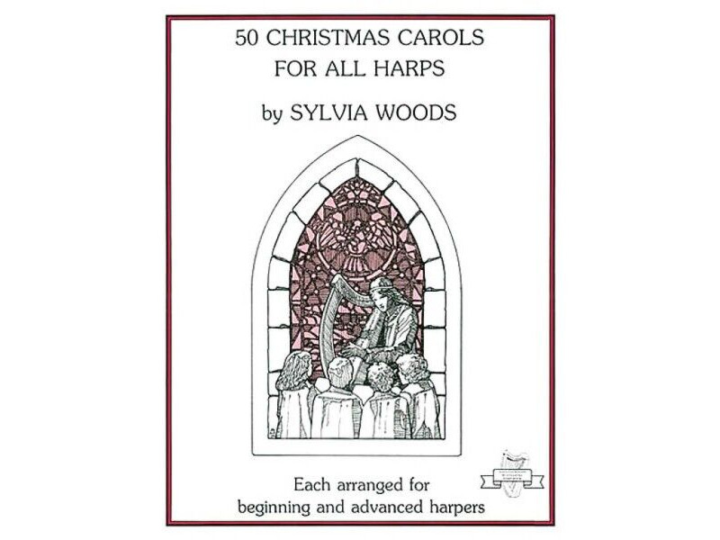 Hal Leonard 50 Christmas Carols for All Harps (Sylvia Woods) click to zoom image