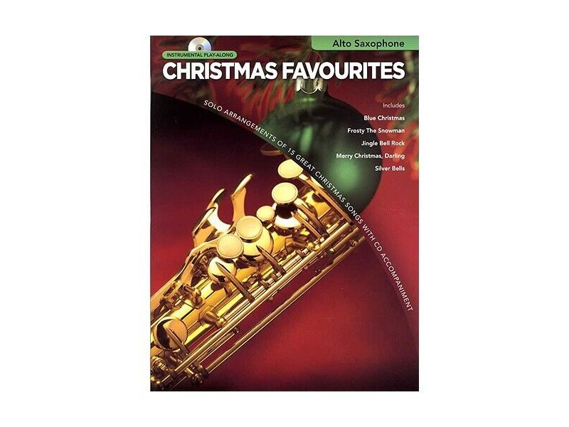 Hal Leonard Christmas Favourites Alto Sax Book & Cd click to zoom image