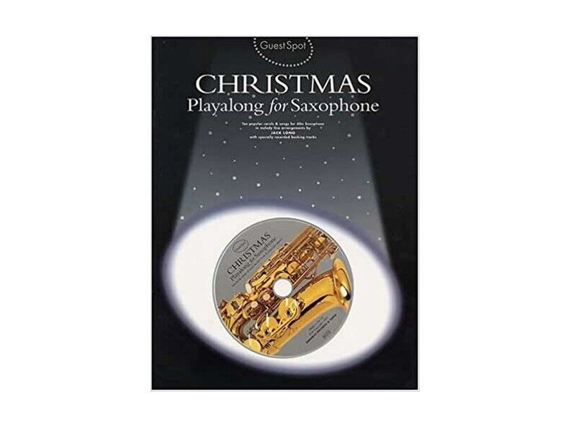 Hal Leonard Guest Spot  Christmas  Playalong for Alto Saxophone with CD click to zoom image