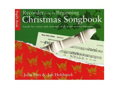 Hal Leonard Recorder From The Beginning: Christmas Songbook Pupil's Book 