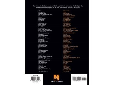 Hal Leonard First 50 Songs You Should Play On Drums click to zoom image