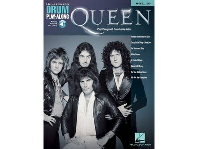 Hal Leonard Queen Drum Play Along 