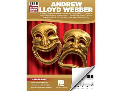 Hal Leonard Andrew Lloyd Webber Super easy songbook 