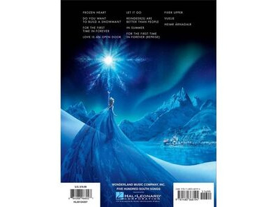 Hal Leonard Disney's Frozen (Piano Vocal Guitar) click to zoom image