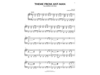 Hal Leonard Marvel Solo Piano Collection click to zoom image