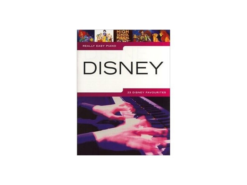 Hal Leonard Really Easy Piano Disney click to zoom image