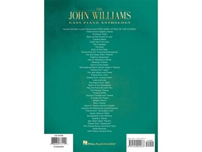 Hal Leonard The John Williams Easy Piano Anthology click to zoom image