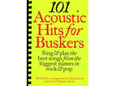 Hal Leonard 101 Acoustic Hits For Buskers 