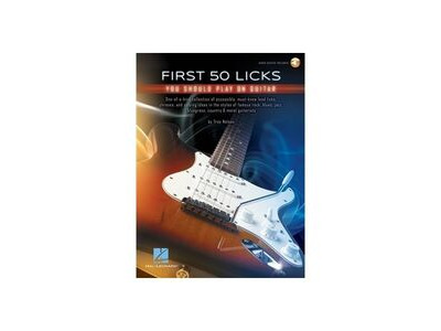 Hal Leonard First 50 Licks You Should Play on Guitar 