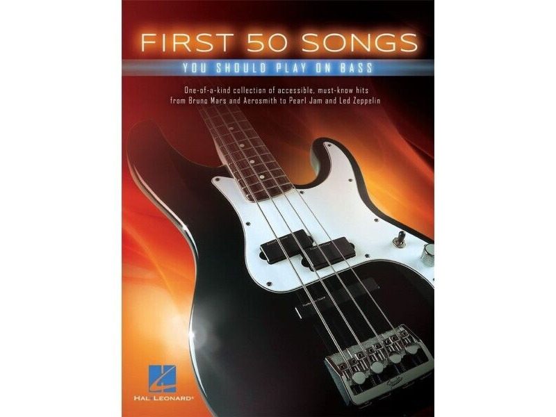 Hal Leonard First 50 Songs You Should Play on Bass click to zoom image