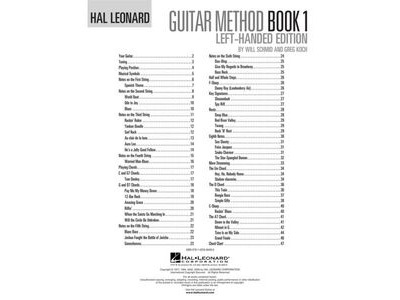 Hal Leonard Hal Leonard Guitar Method Book 1 (Left Hand Edition) click to zoom image
