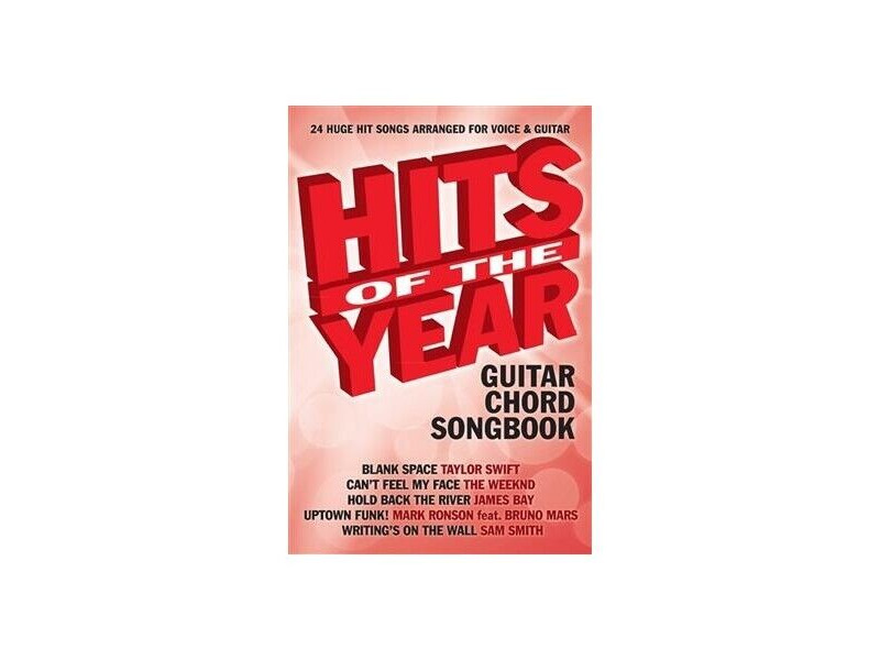 Hal Leonard Hits Of The Year Guitar Chord Songbook click to zoom image