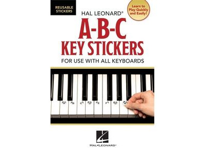 Hal Leonard ABC Keyboard Stickers