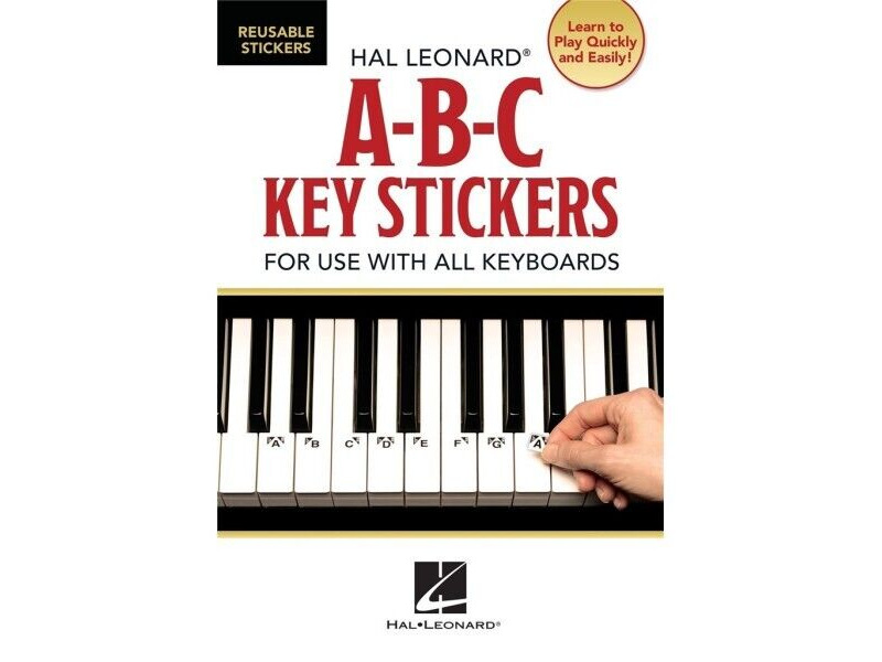 Hal Leonard ABC Keyboard Stickers click to zoom image