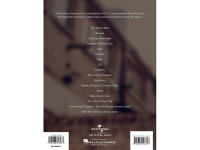 Hal Leonard Alexis Ffrench - Selections from a Classical Soul click to zoom image
