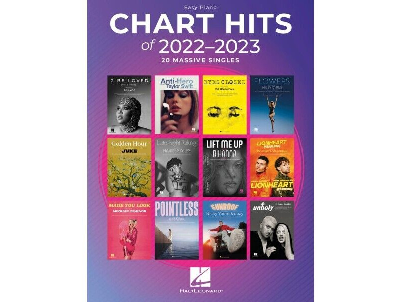 Hal Leonard Chart Hits of 2022-2023 (Easy Piano) click to zoom image