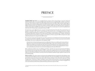 Hal Leonard Florence Price: Rediscovered Gems for Piano Solo click to zoom image