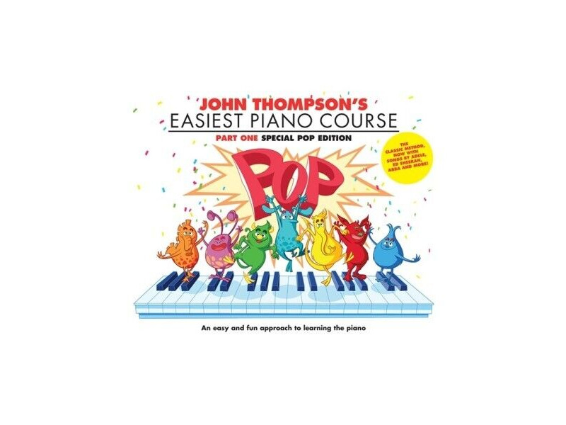 Hal Leonard John Thompsons Easiest Piano Course: Pop Edition click to zoom image