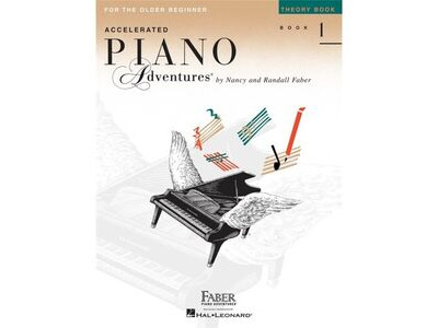 Hal Leonard Piano Adventures for the Older Beginner Theory Book 1