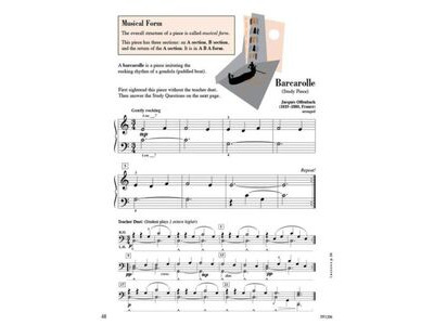 Hal Leonard Piano Adventures for the Older Beginner Theory Book 1 click to zoom image