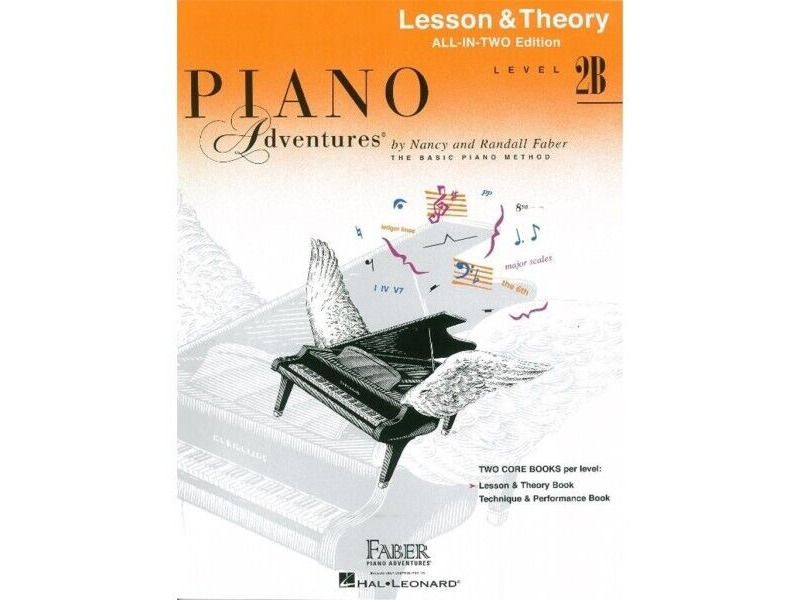 Hal Leonard Piano Adventures Lesson & Theory All-In-Two Level 2B click to zoom image