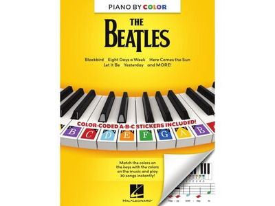 Hal Leonard Piano By Color: The Beatles 