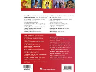 Hal Leonard Really Easy Piano: 40 Disney Songs click to zoom image