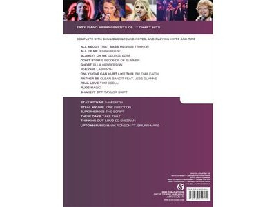 Hal Leonard Really Easy Piano: Ultimate Chart Hits click to zoom image