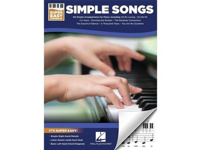 Hal Leonard Simple Songs - Super Easy Songbook