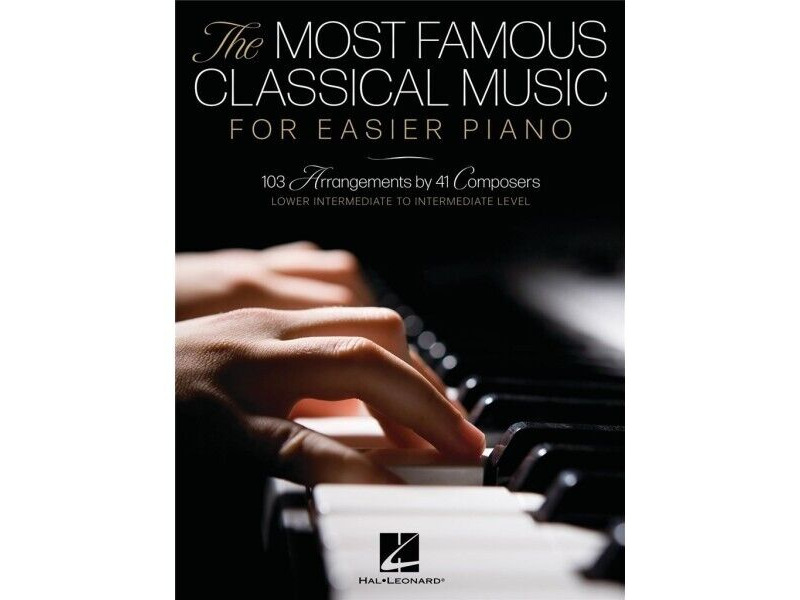 Hal Leonard The Most Famous Classical Music for easier piano click to zoom image
