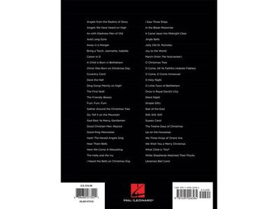 Hal Leonard First 50 Christmas Carols You Should Play On The Piano click to zoom image