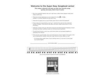 Hal Leonard Super Easy Songbook Christmas Carols click to zoom image