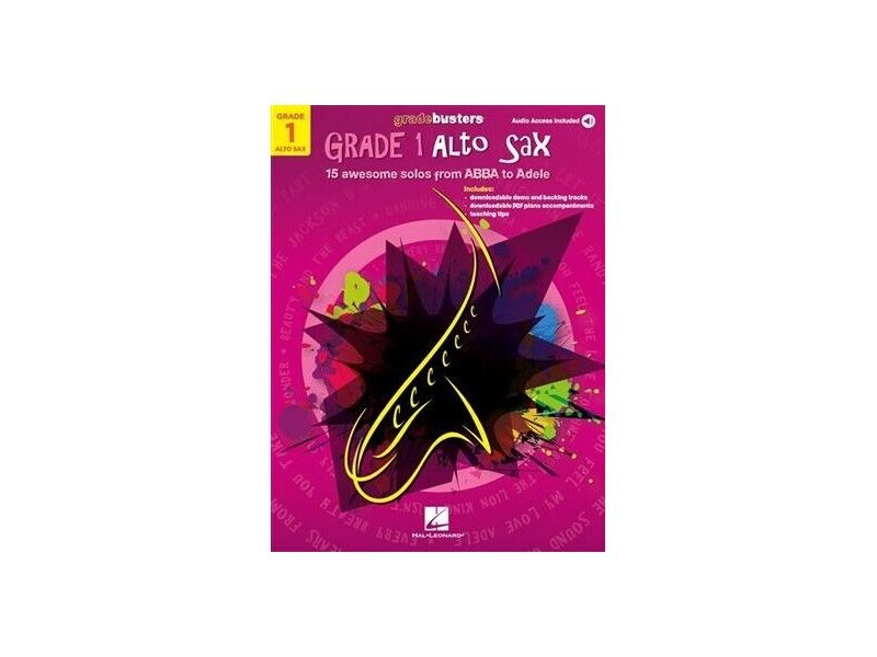 Hal Leonard Gradebusters Grade 1 - Alto Saxophone click to zoom image