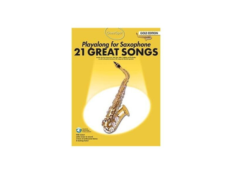 Hal Leonard Guest Spot : Playalong 21 Great Songs Gold Edition click to zoom image
