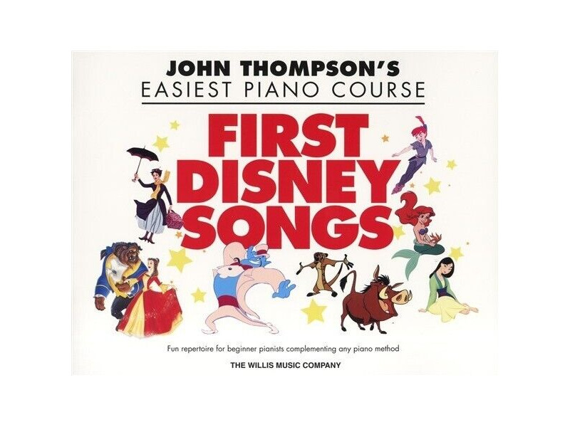 Hal Leonard John Thompsons Easiest Piano Course: First Disney Songs click to zoom image