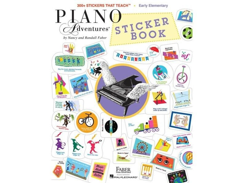 Hal Leonard Piano Adventures Sticker Book click to zoom image