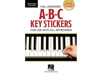Hal Leonard Piano note stickers (re-usable) 