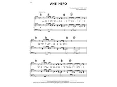 Hal Leonard Taylor Swift - Midnights (3AM Edition) PVG click to zoom image