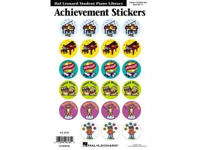 Hal Leonard Achievement Stickers