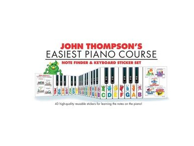 Hal Leonard John Thompson's Easiest Piano Course Note Finder 