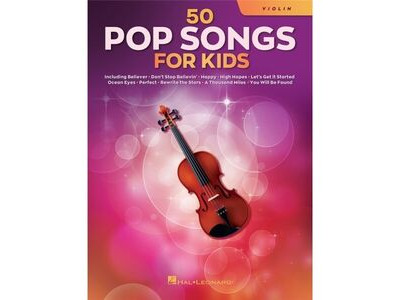 Hal Leonard 50 Pop songs for kids Violin 