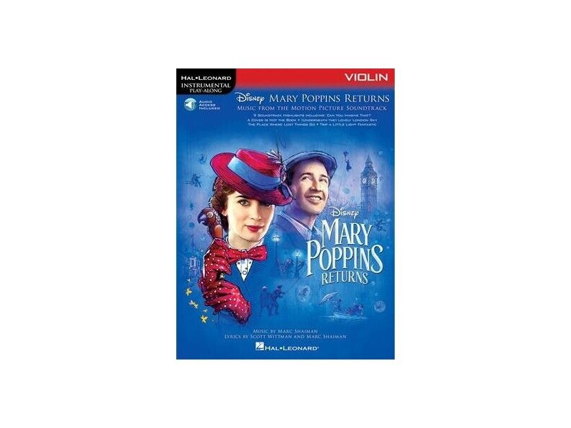 Hal Leonard Mary Poppins Returns Violin click to zoom image