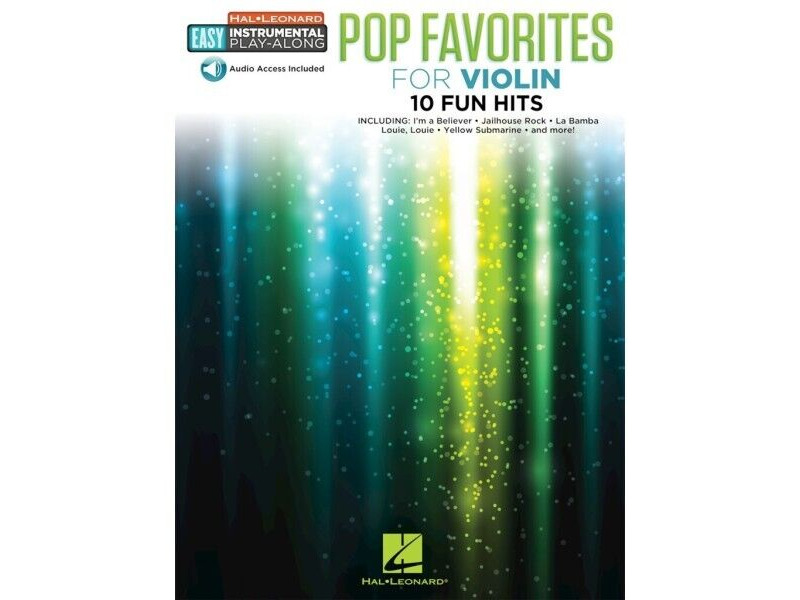 Hal Leonard POP FAVORITES - 10 FUN HITS (Violin) click to zoom image
