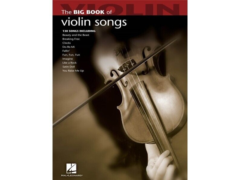 Hal Leonard The Big Book of Violin Songs click to zoom image