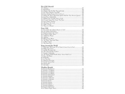 Hal Leonard Book of Rounds, Canons & Partsongs click to zoom image