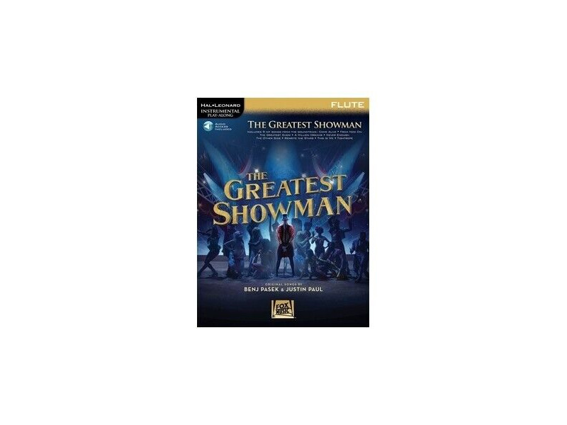 Hal Leonard The Greatest Showman Flute Instrumental Playalong click to zoom image