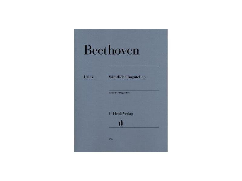 Henle Beethoven - Complete Bagatelles click to zoom image