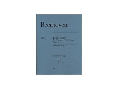 Henle Beethoven - Piano Sonata No.9 And No.10 Op.14