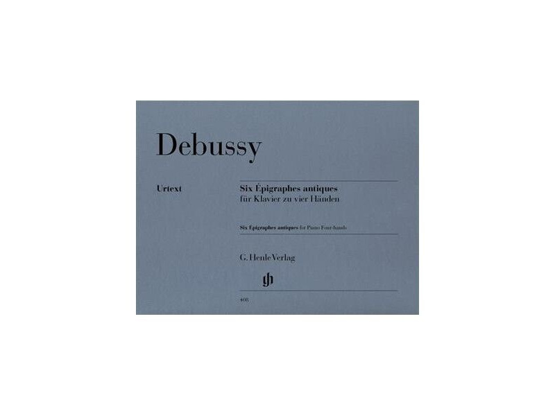 Henle Debussy - Six Epigraphes Antiques - Piano Duet click to zoom image